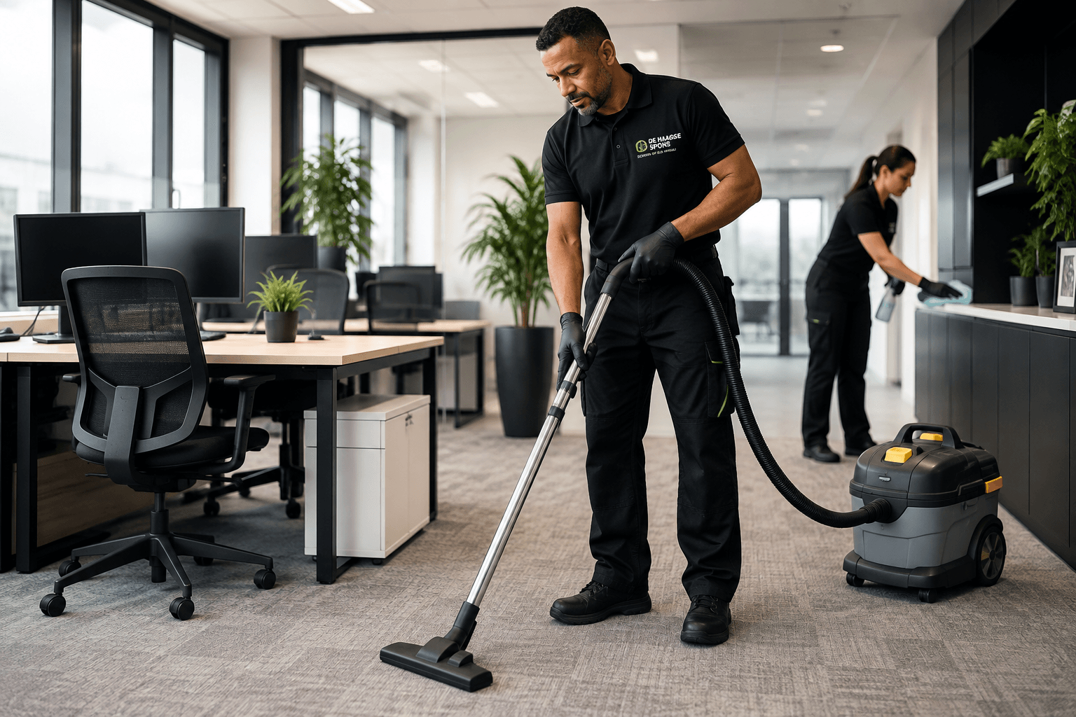 Professionele schoonmaak van kantoor in Den Haag – De Haagse Spons