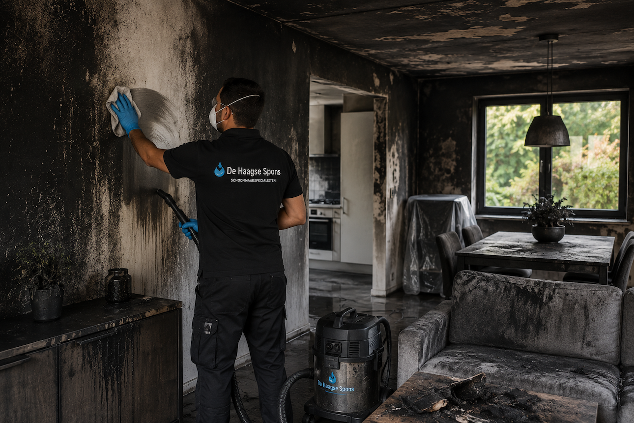 Brandschade schoonmaken in Den Haag – De Haagse Spons